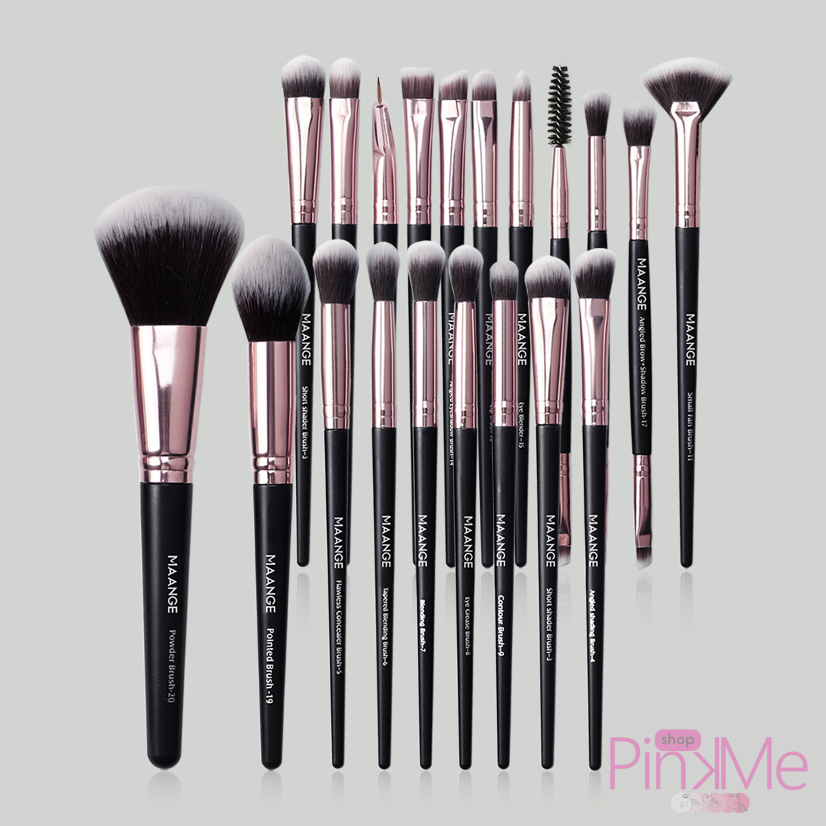 MAANGE Premium MakeUp Brush Set Professionnel De 20 Pièces