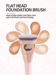 MAANGE Premium 1 Pièce Foundation Brush Flat Head