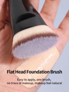 MAANGE Premium 1 Pièce Foundation Brush Flat Head