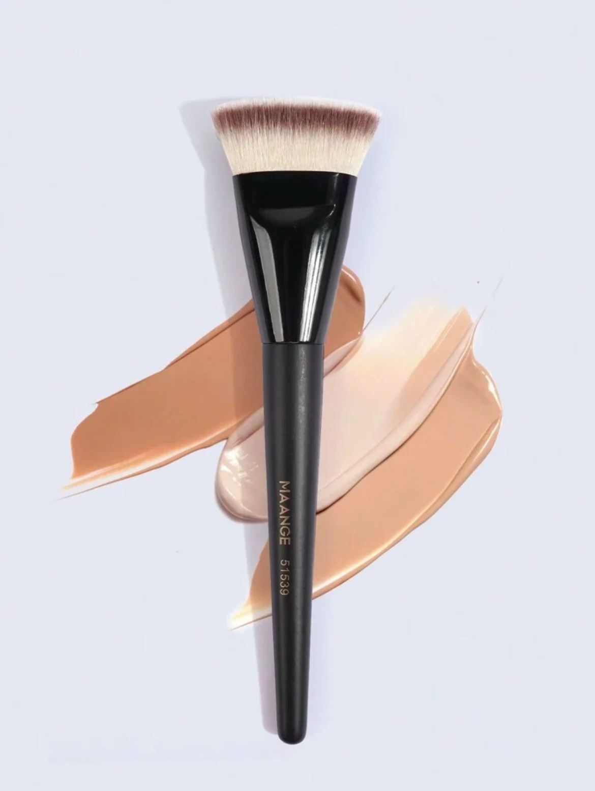 MAANGE Premium 1 Pièce Foundation Brush Flat Head