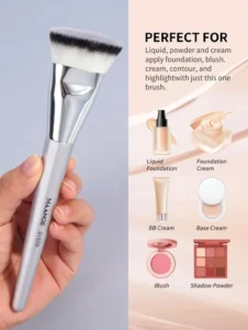 MAANGE Premium 1 Pièce Foundation Brush Flat Head
