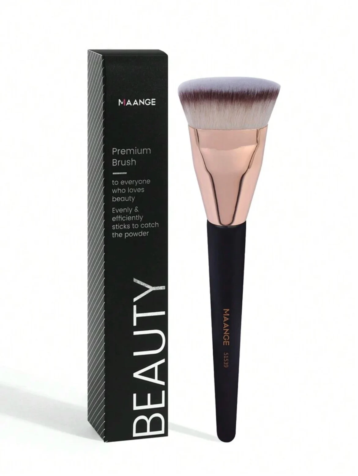 MAANGE Premium 1 Pièce Foundation Brush Flat Head