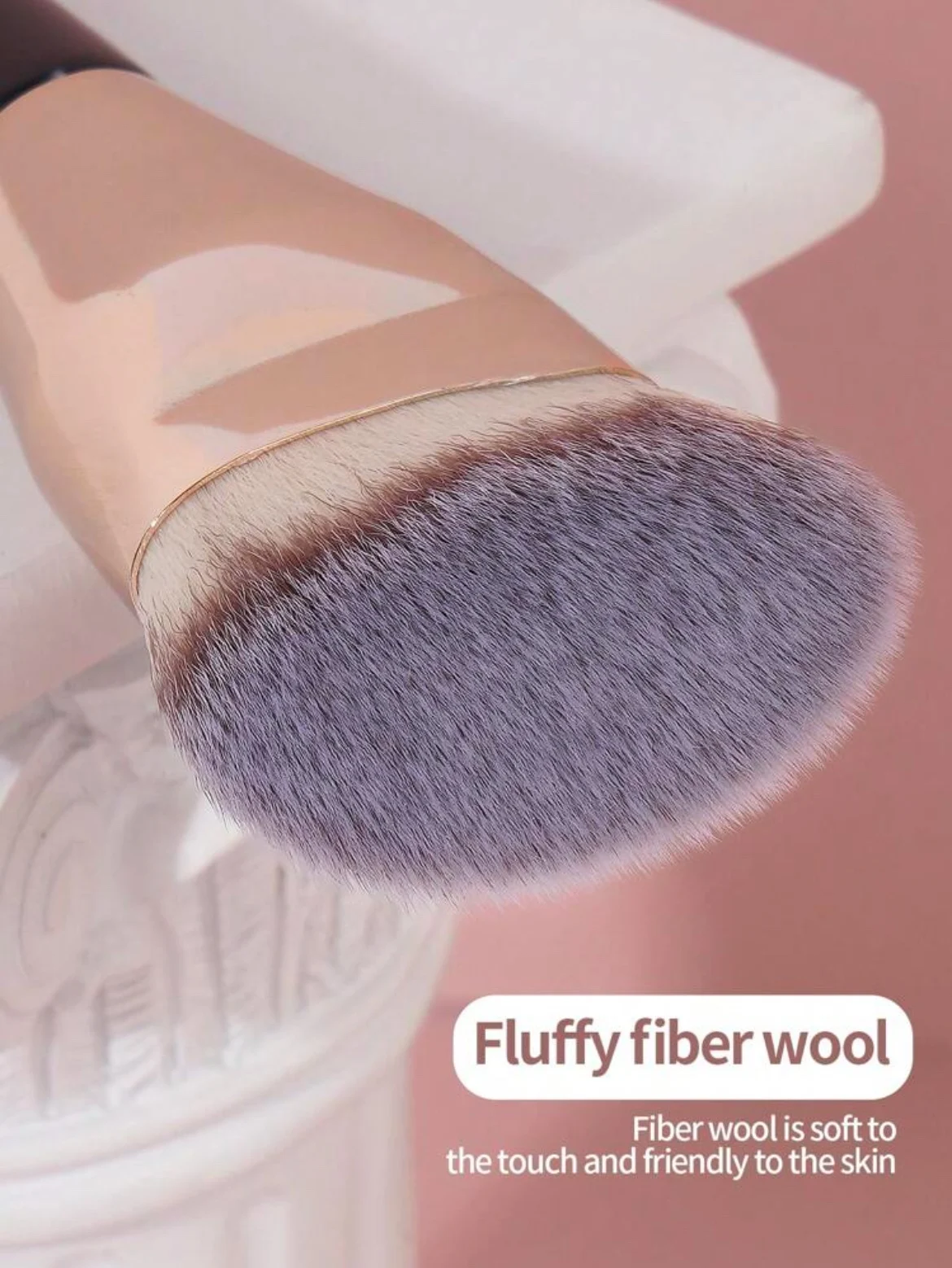 MAANGE Premium 1 Pièce Foundation Brush Flat Head