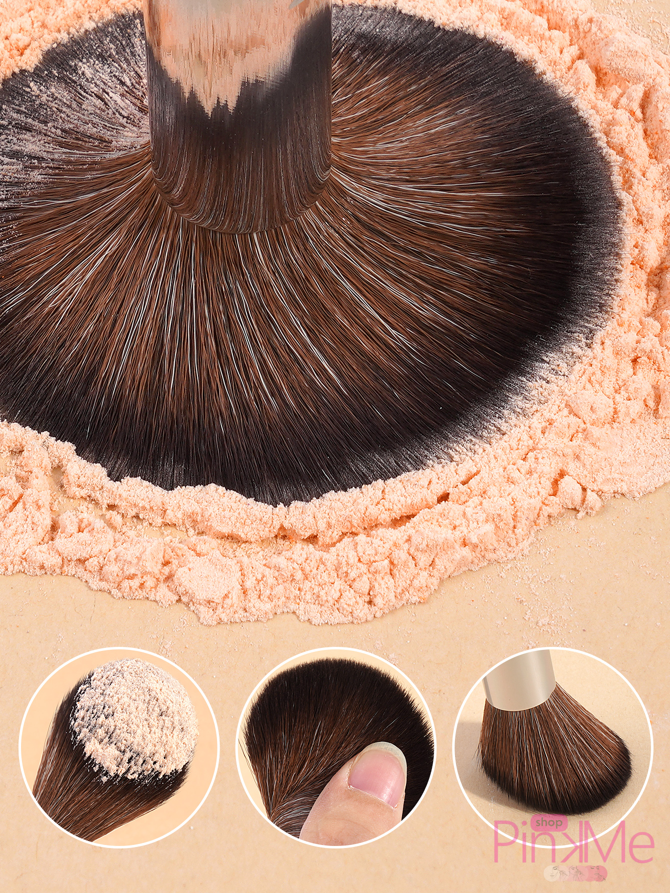 MAANGE Professional Brush SET De13 Pièces Aluminium Beginner