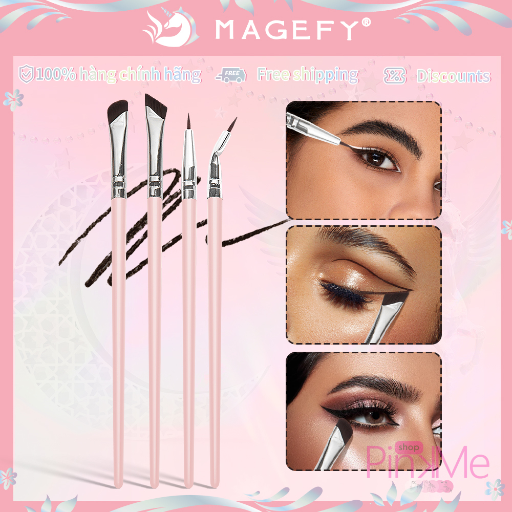 MAANGE Professionnal Eye Brush Set De 4 Pièces MAANGE Professionnal Eye Brush Set De 4 Pièces