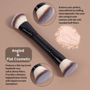 MAANGE Premium MakeUp Brush SET De 4 Pièces Double