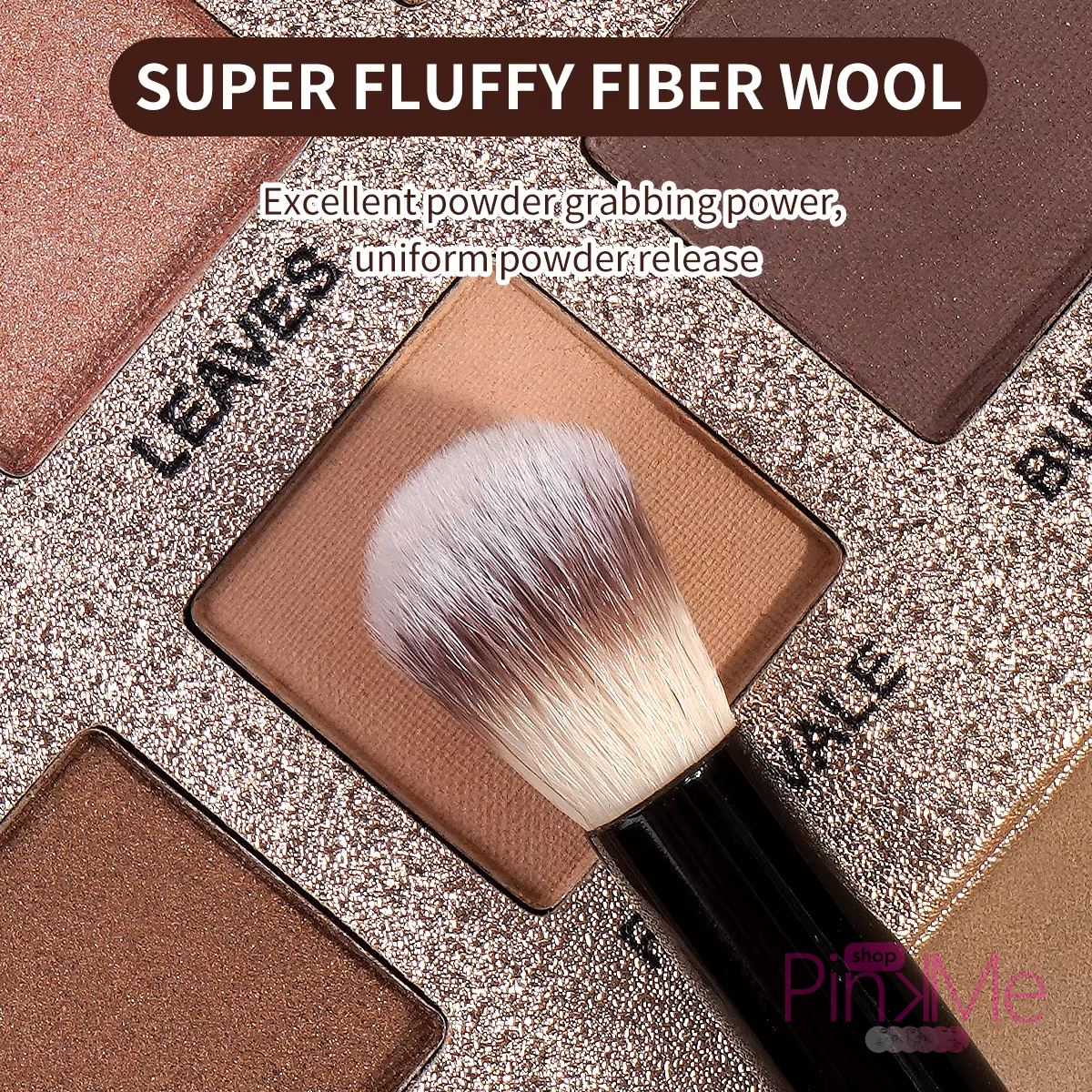 MAANGE Premium MakeUp Brush SET De 4 Pièces Double