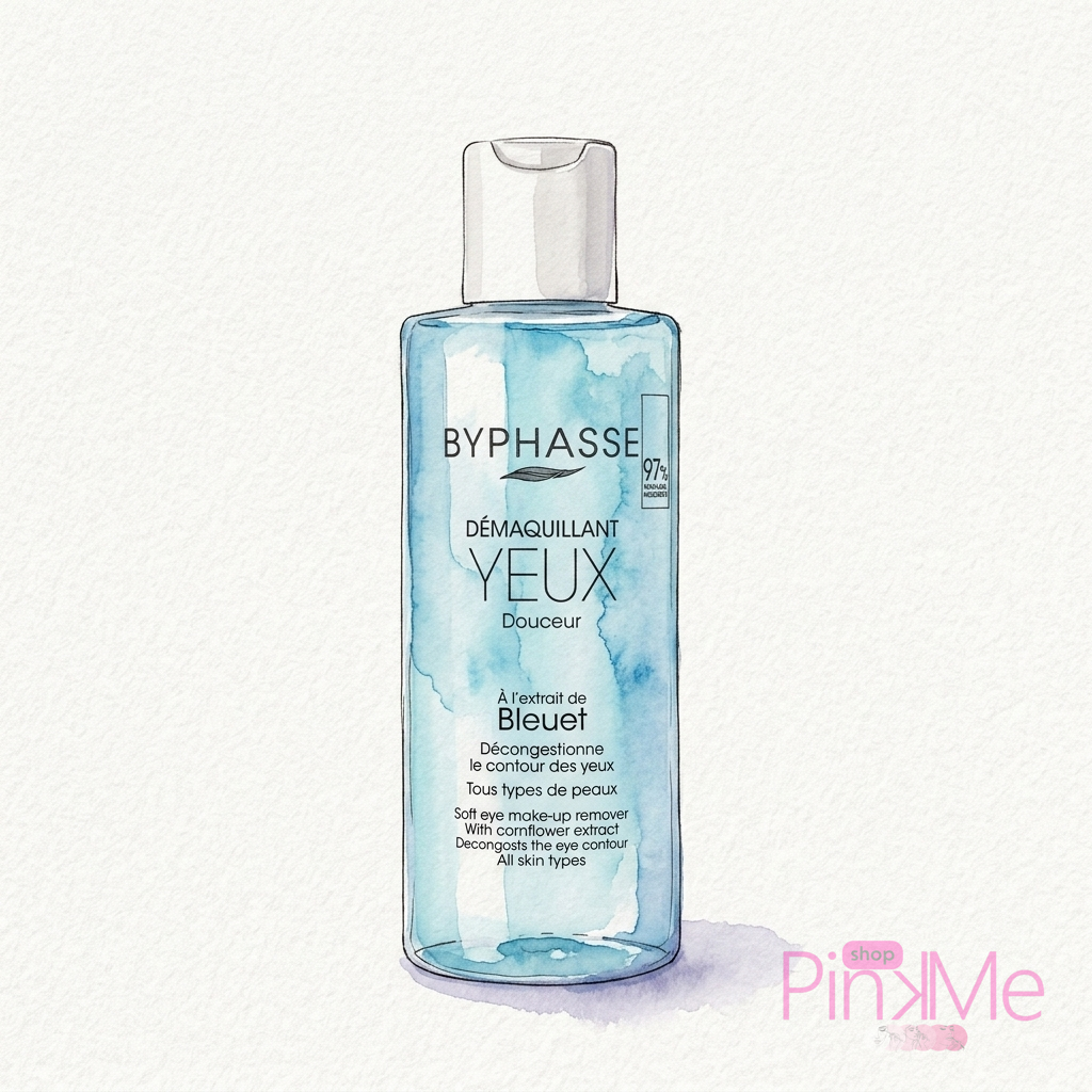 Byphasse Démaquillant Yeux Douceur 200 ml À L’Extrait De Bleuet 1 Byphasse Démaquillant Yeux Douceur 200 ml À L'Extrait De Bleuet