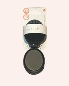 Saint Algue Mini Brosse Pliante de Démêlage – Format Pocket avec Miroir