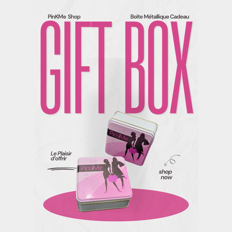 PinKMe Boîte Cadeau Métallique Big