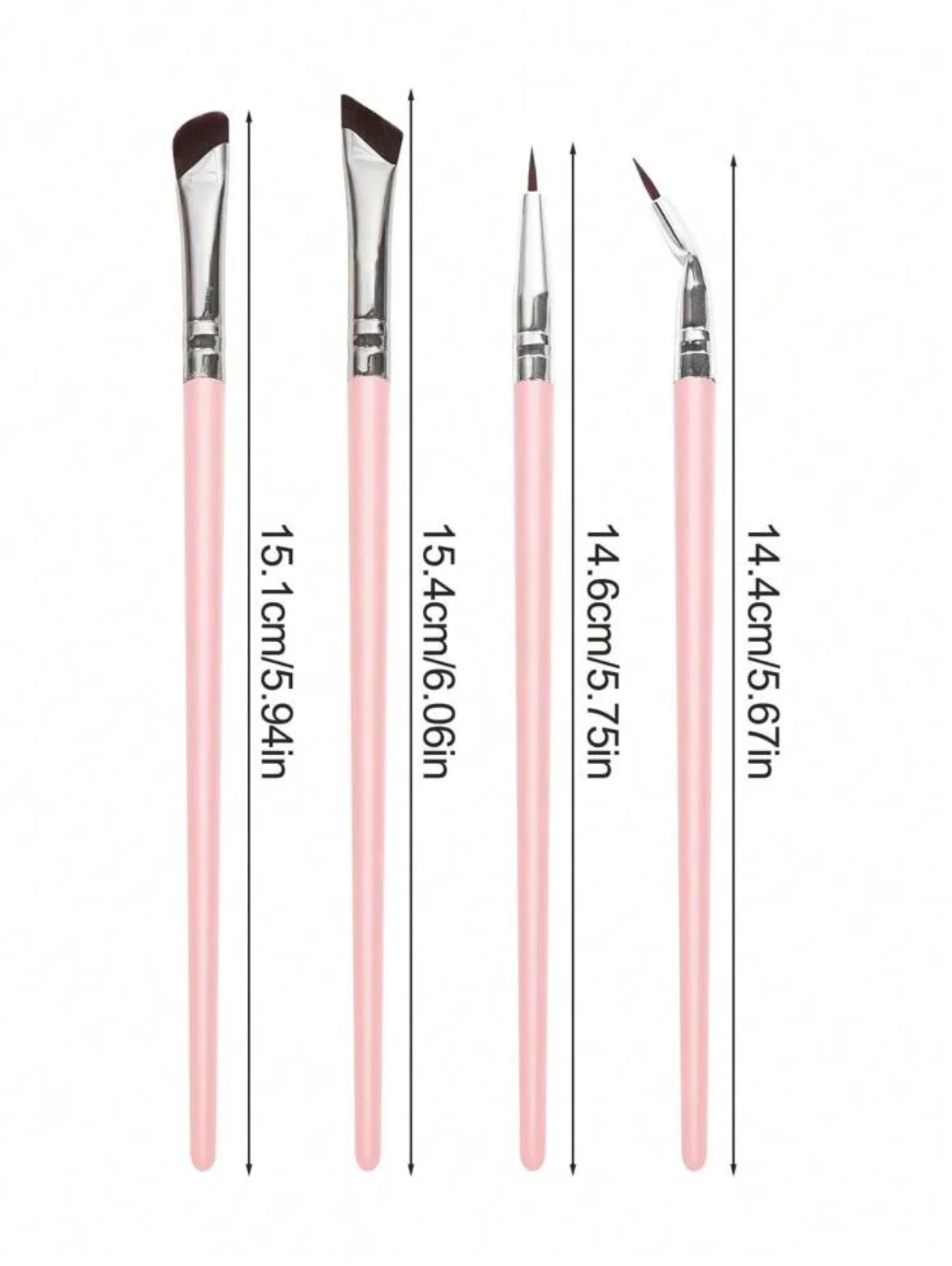 MAANGE Professionnal Eye Brush Set De 4 Pièces MAANGE Professionnal Eye Brush Set De 4 Pièces