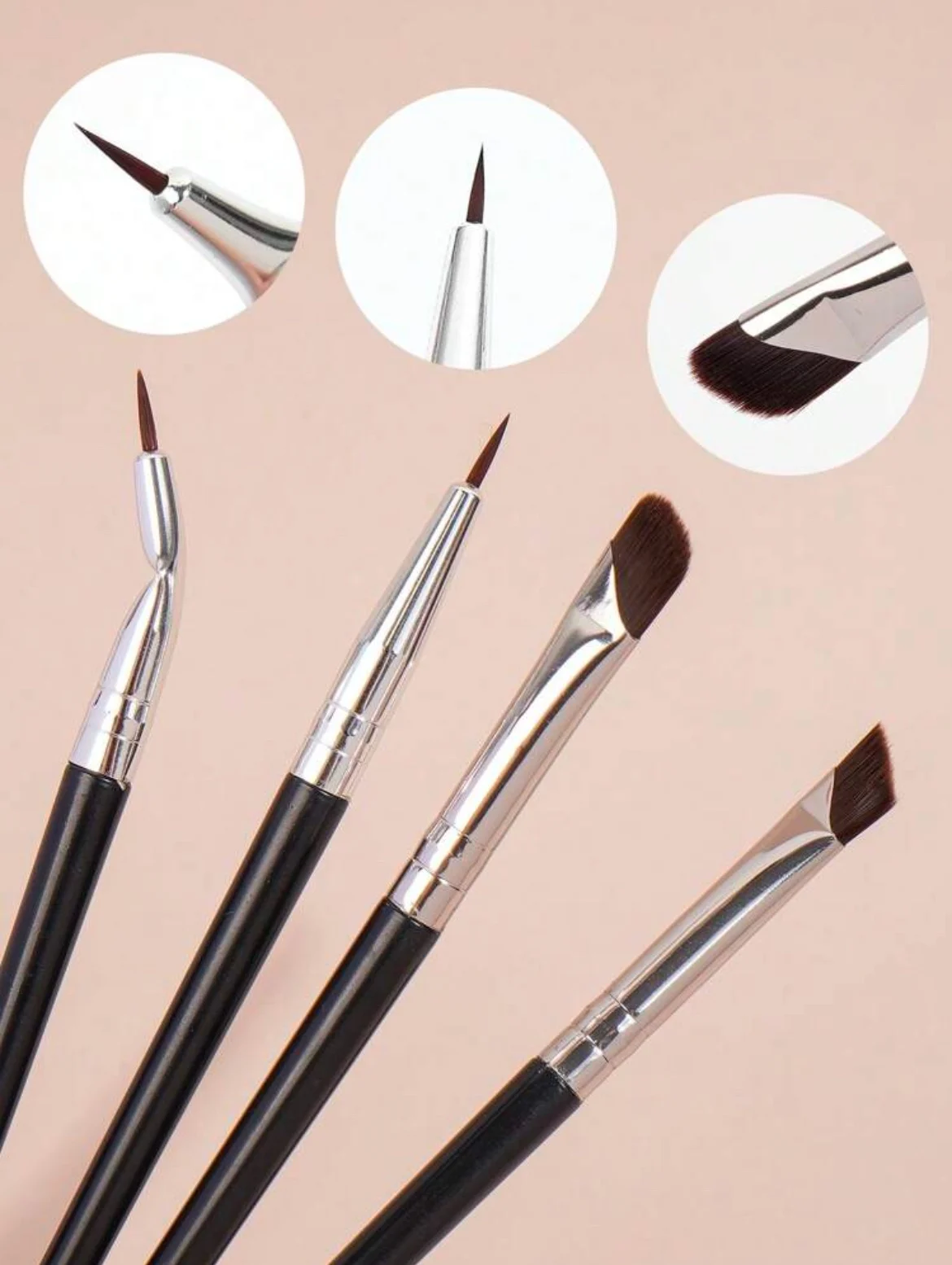 MAANGE Professionnal Eye Brush Set De 4 Pièces MAANGE Professionnal Eye Brush Set De 4 Pièces