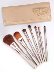 BANFI MakeUp Brush SET De 7 Pièces Avec Sac De Rangement