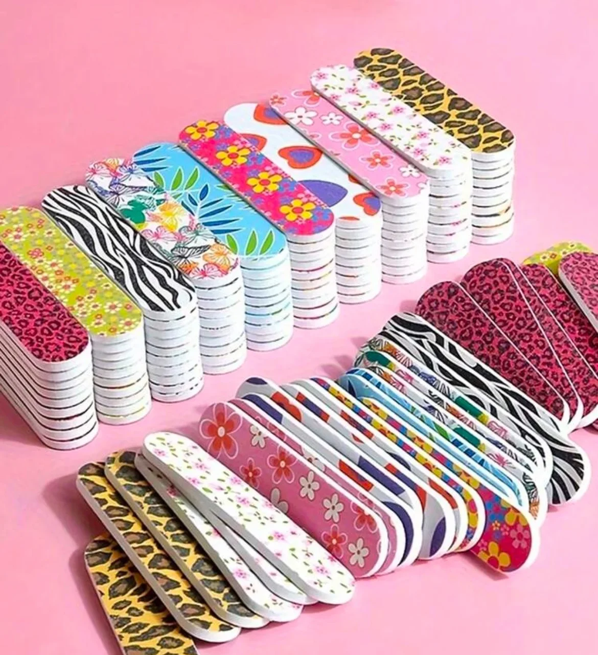 SH Lime À Ongles Double Face Motifs