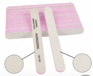 Klimonla Lime À Ongles Professionnelle Double Face