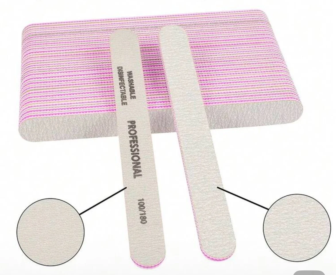 Klimonla Lime À Ongles Professionnelle Double Face