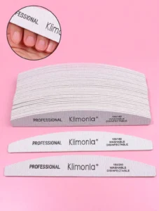 Klimonla Lime À Ongles Professionnelle Double Face