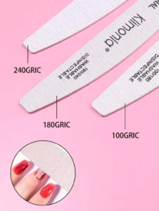 Klimonla Lime À Ongles Professionnelle Double Face