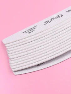 Klimonla Lime À Ongles Professionnelle Double Face