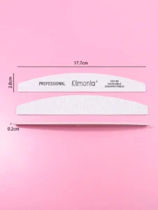 Klimonla Lime À Ongles Professionnelle Double Face