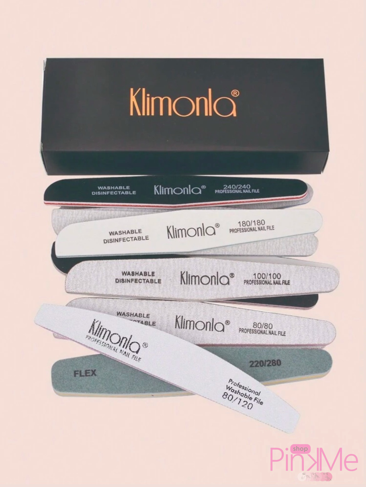 Klimonla 12 Pièces Limes À Ongles Professionnelle Klimonla 12 Pièces Limes À Ongles Professionnelle