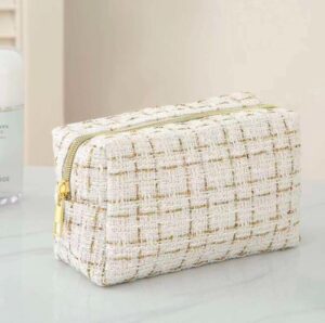 SH Trousse De Maquillage Damier Tissé