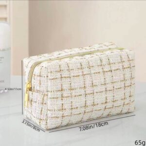 SH Trousse De Maquillage Damier Tissé