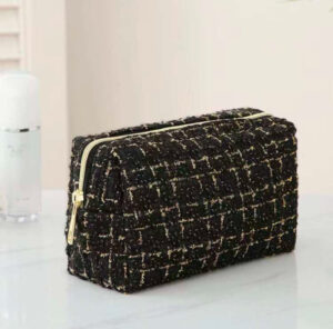 SH Trousse De Maquillage Damier Tissé