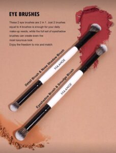 MAANGE MakeUp Brush SET Artiste De 4 Pièces Double