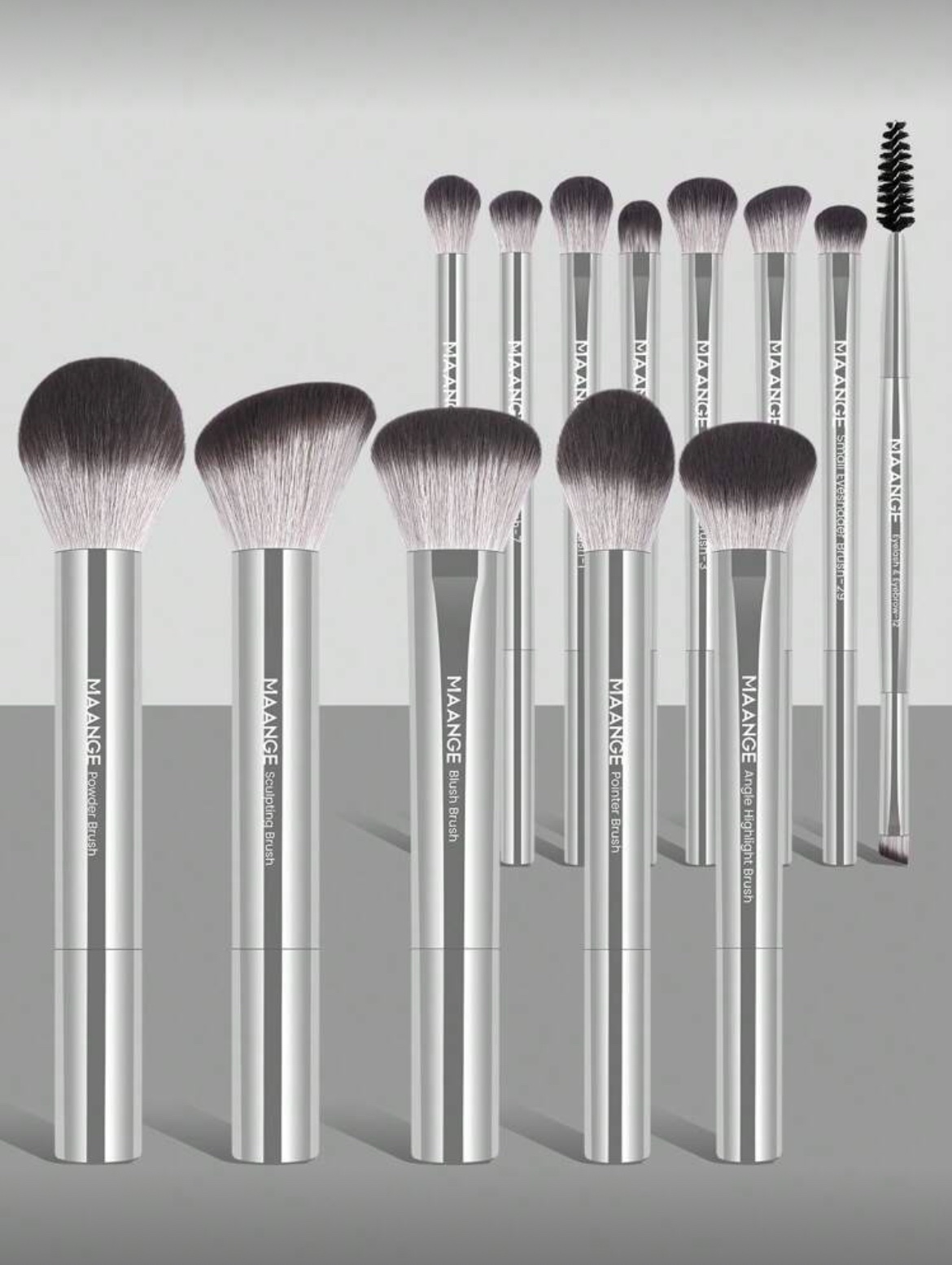 img_6503 MAANGE Professional Brush SET De13 Pièces Aluminium Beginner