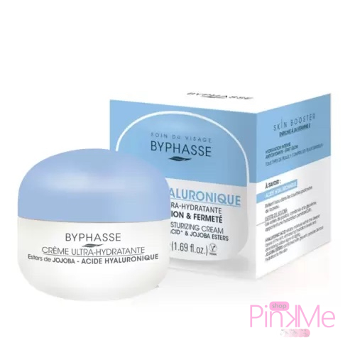 Byphasse Crème Ultra Hydratante Acide Hyaluronique Skin Booster 50 ml