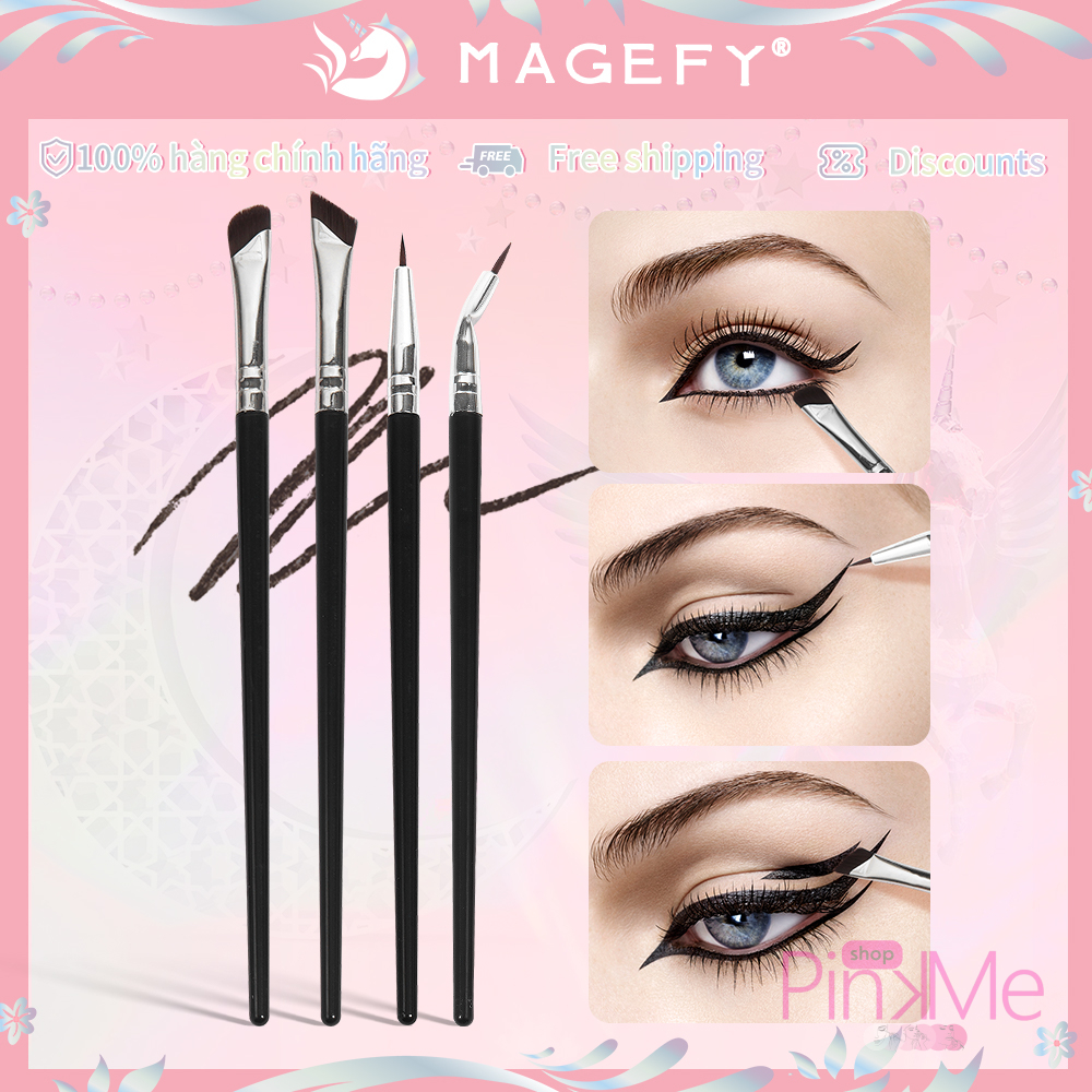 MAANGE Professionnal Eye Brush Set De 4 Pièces MAANGE Professionnal Eye Brush Set De 4 Pièces
