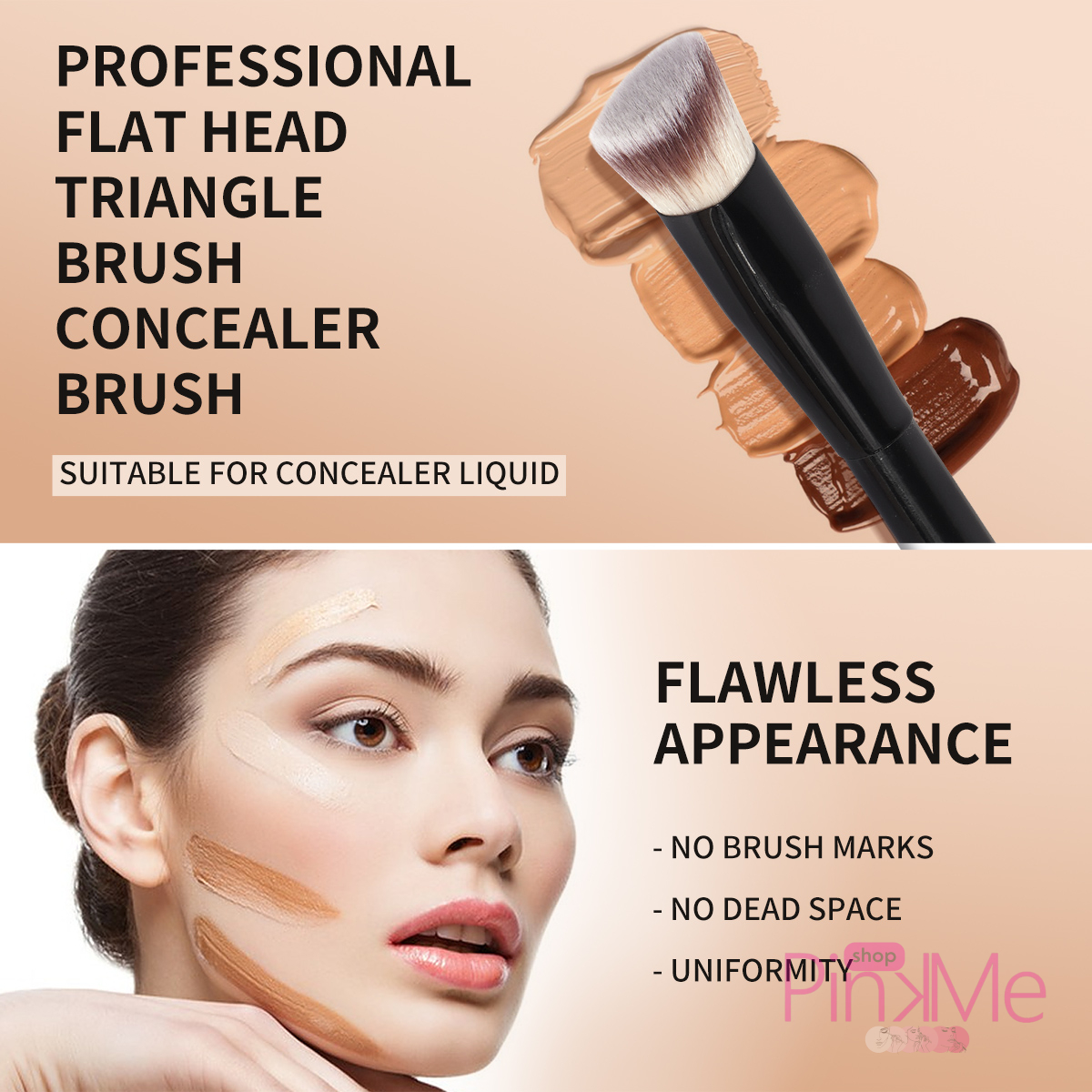MAANGE Professionnal Triangle Concealer Brush MAANGE Professionnal Triangle Concealer Brush