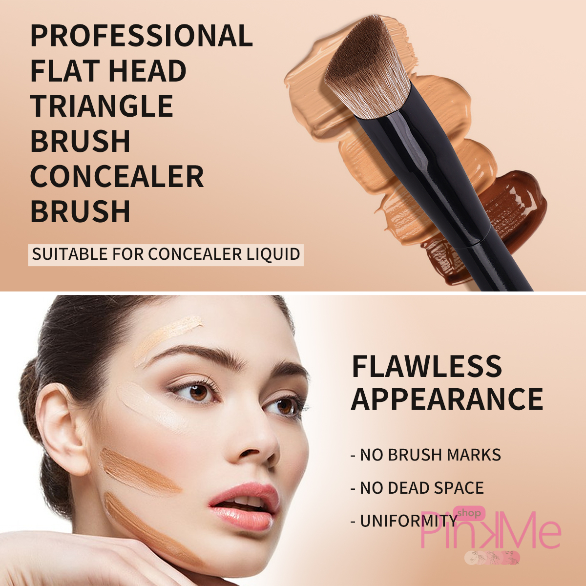 MAANGE Professionnal Triangle Concealer Brush MAANGE Professionnal Triangle Concealer Brush