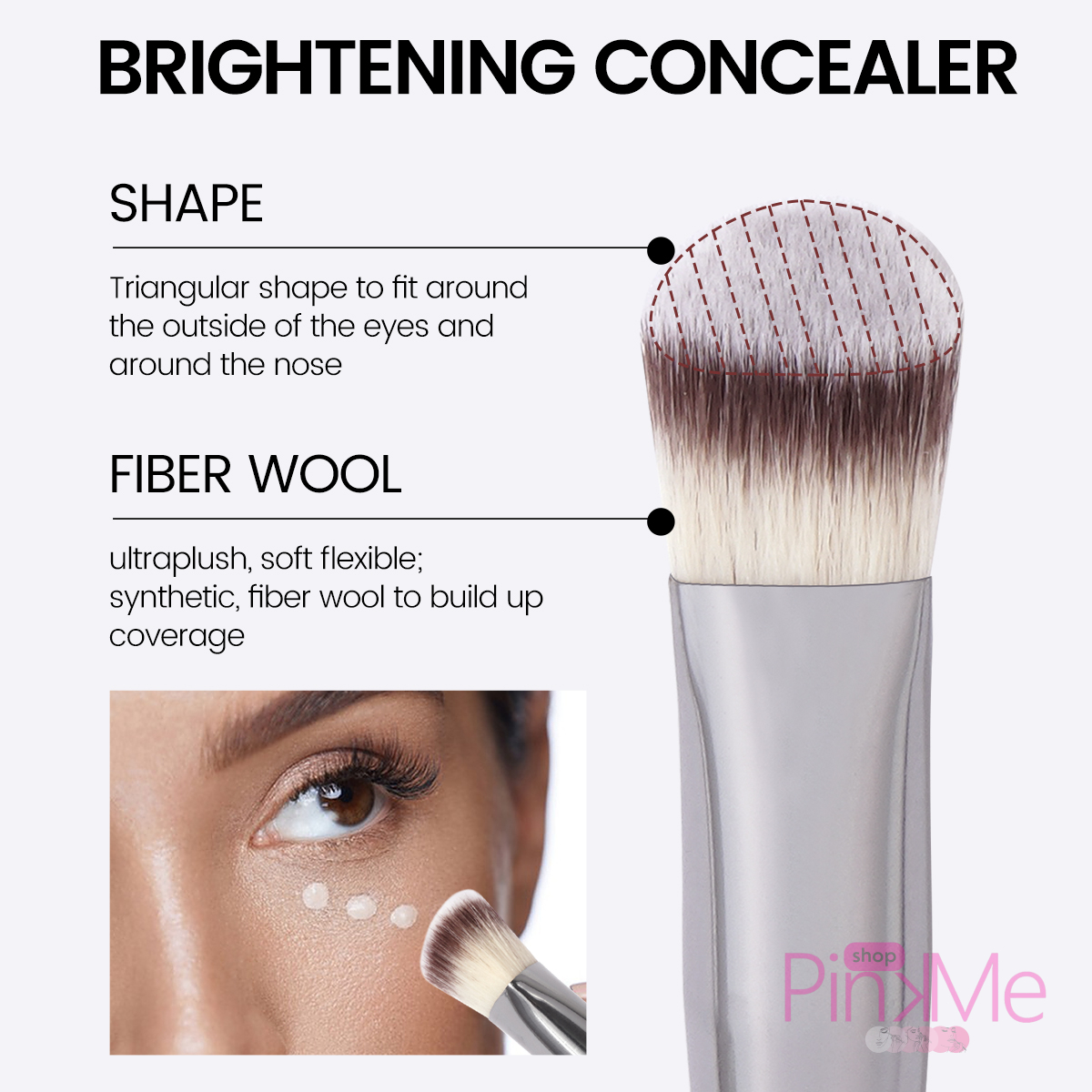 MAANGE Professionnal Triangle Concealer Brush MAANGE Professionnal Triangle Concealer Brush