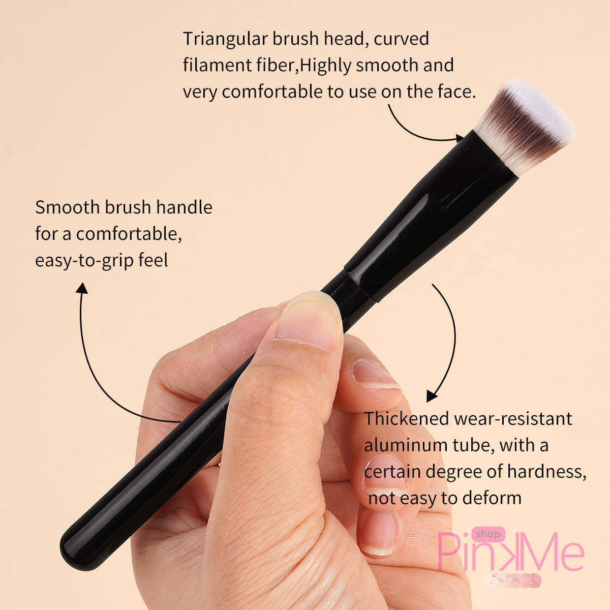 MAANGE Professionnal Triangle Concealer Brush MAANGE Professionnal Triangle Concealer Brush