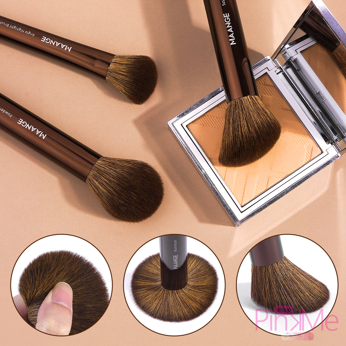 MAANGE Professional Brush SET De13 Pièces Aluminium Beginner MAANGE Professional Brush SET De13 Pièces Aluminium Beginner