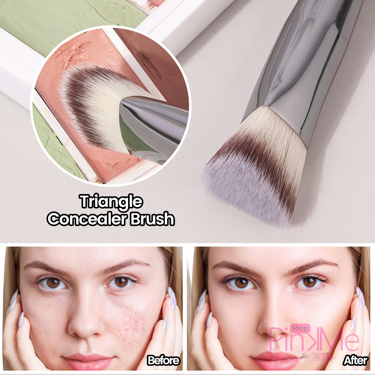 MAANGE Professionnal Triangle Concealer Brush MAANGE Professionnal Triangle Concealer Brush