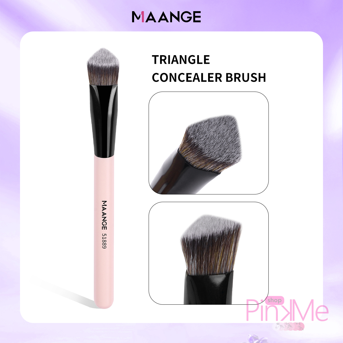 MAANGE Professionnal Triangle Concealer Brush