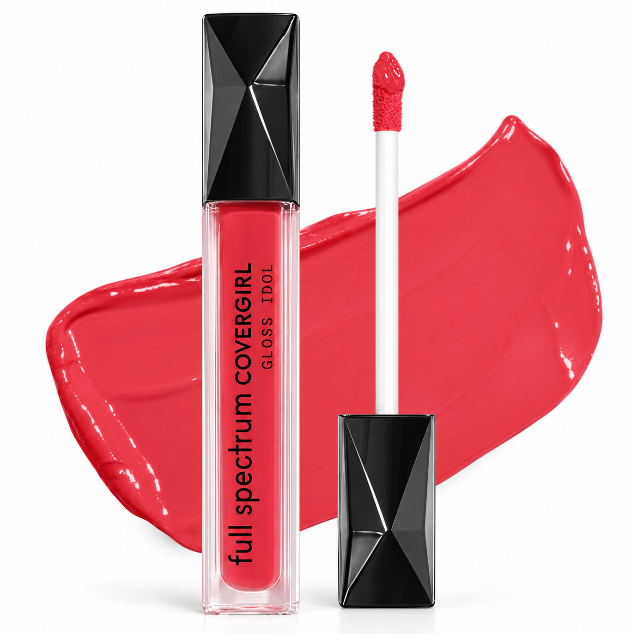 Covergirl Full Spectrum Gloss Idol Yasss Ouiii (FS137) – Brillant à lèvres rose ultra-brillant non collant