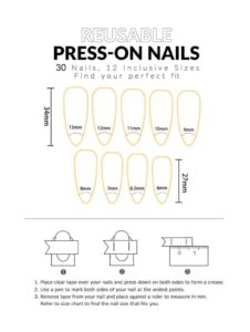 VV MEIJIAER Press-On Nails 30 Pièces Réutilisables Stiletto Longue (Rouge Vampire) + Feuille Adhésive + Mini Lime - ZJ202 VV MEIJIAER Press-On Nails 30 Pièces Réutilisables Stiletto Longue (Rouge Vampire) + Feuille Adhésive + Mini Lime - ZJ202