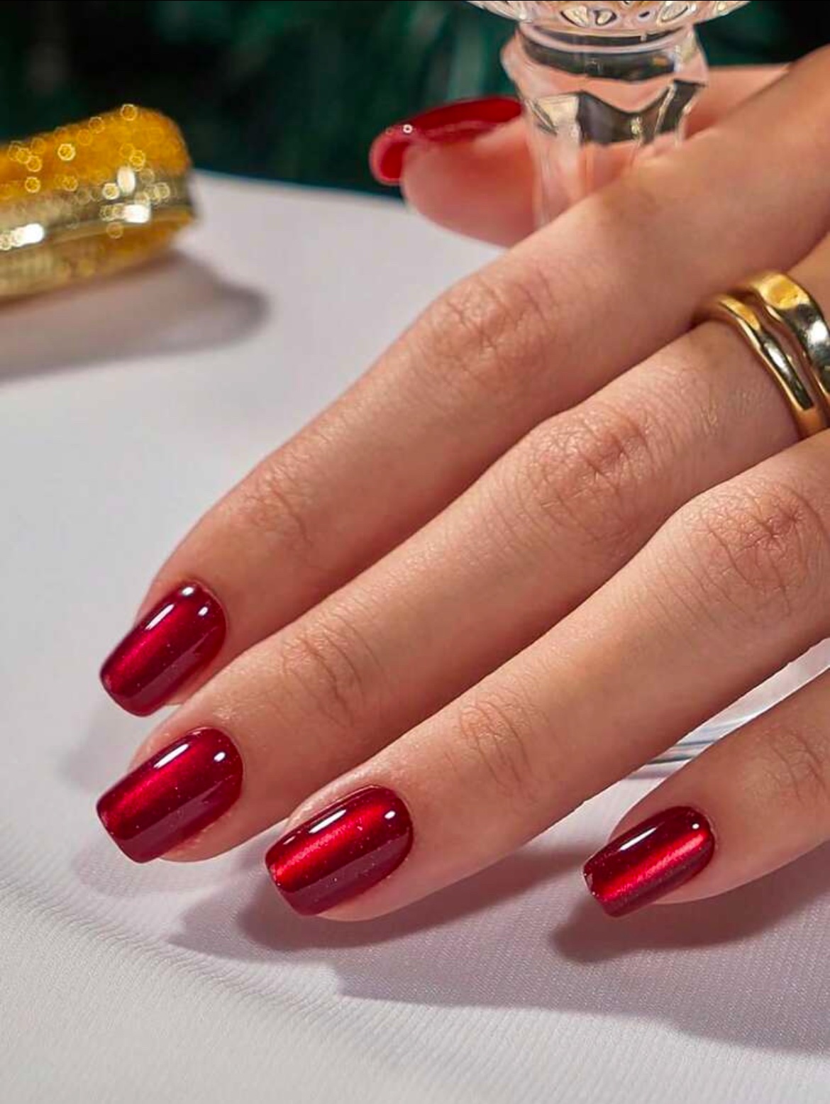 VV MEIJIAER Press-On Nails 30 Pièces Réutilisables Moyen (Rouge) + Feuille Adhésive + Mini Lime - ZJ290 VV MEIJIAER Press-On Nails 30 Pièces Réutilisables Moyen (Rouge) + Feuille Adhésive + Mini Lime - ZJ290