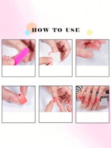 SH Feuille Adhésive Ongles Press On Imperméable Transparent 24 Pièces SH Feuille Adhésive Ongles Press On Imperméable Transparent 24 Pièces