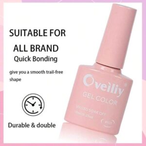 Oveiliy Gel De Vernis à Ongles 10ml Rose Nude 005