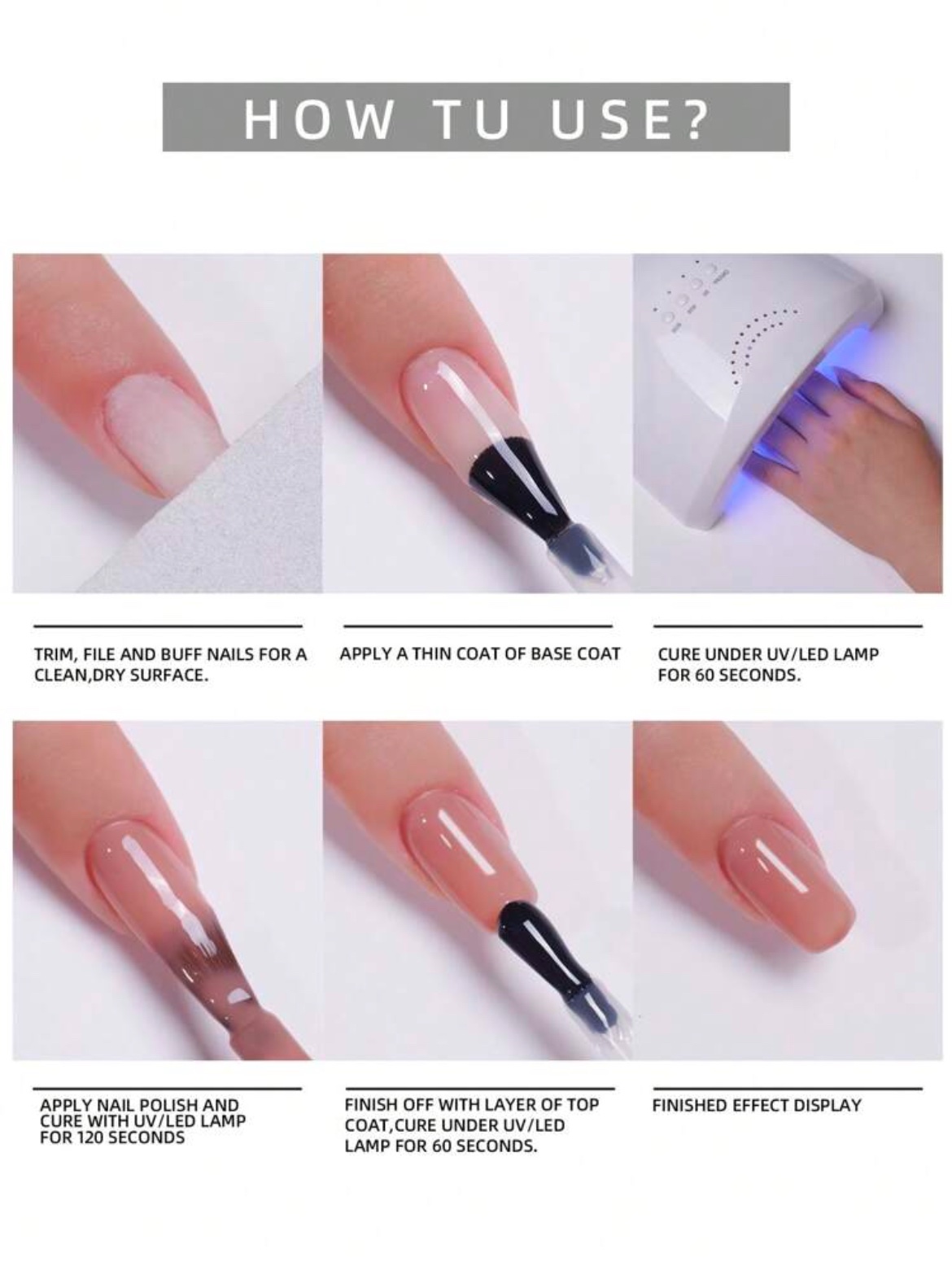 Rsiiey Vernis À Ongles En Gel UV/LED Rsiiey Vernis À Ongles En Gel UV/LED