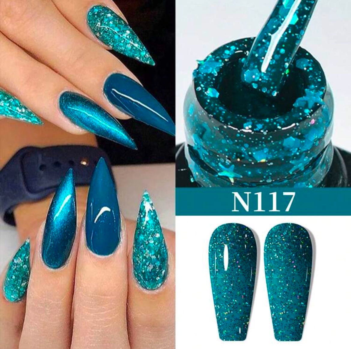 Rsiiey Vernis À Ongles En Gel UV/LED Rsiiey Vernis À Ongles En Gel UV/LED