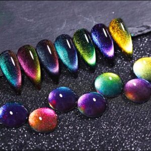 XEIJAYI Kit 8 Vernis Gel Magnétique