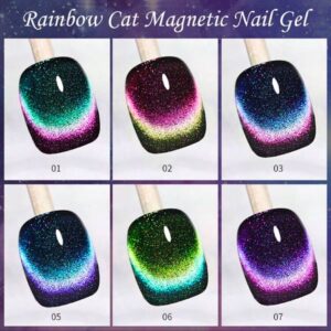 XEIJAYI Kit 8 Vernis Gel Magnétique