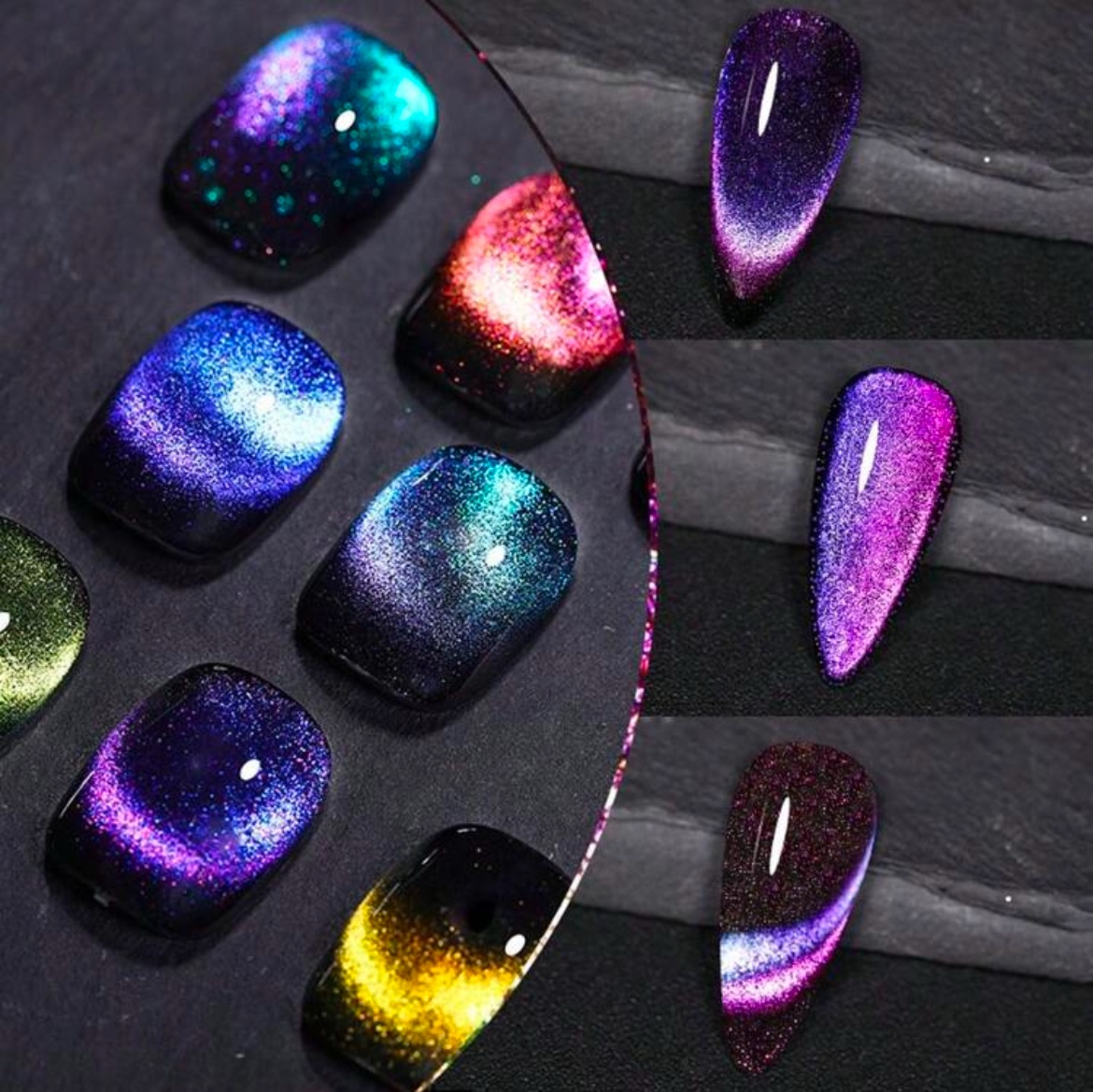 XEIJAYI Kit 8 Vernis Gel Magnétique