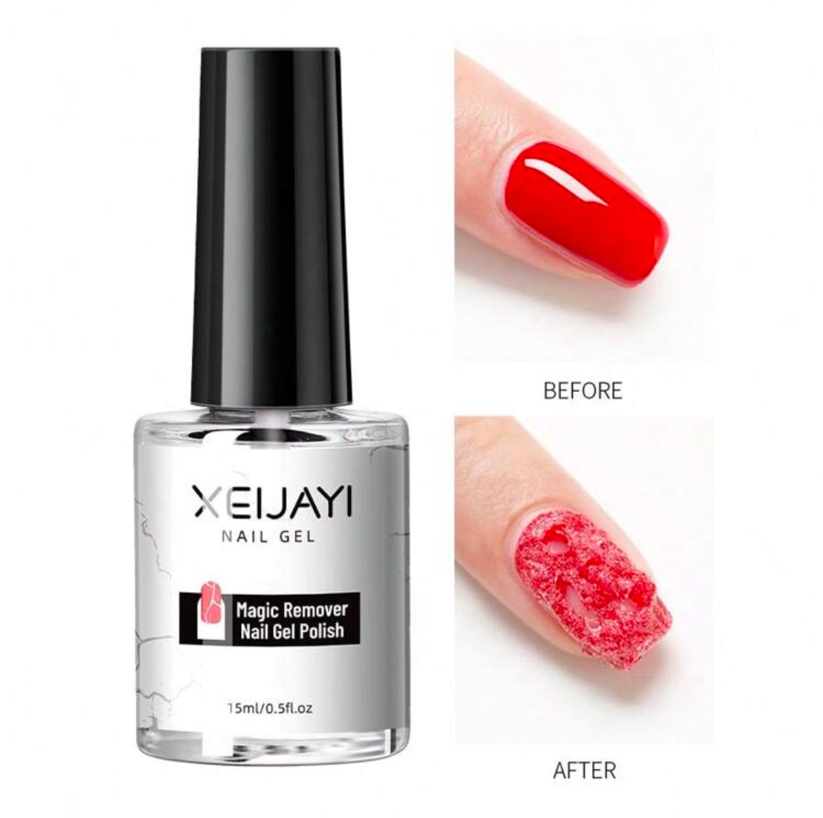 XEIJAYI Dissolvant Gel Magique 15 ml